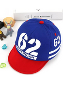 Baby Baseball Cap Spring Summer Patchwork Infant Girl Boy Visor Cap Soft Cotton Cartoon Letter Newborn Sun Hat