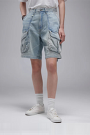 Women's shorts Summer Retro Women's Jeans Blue shorts Denim shorts Pants female