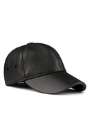 Men Golf Genuine Leather Baseball Hat Male Winter Wear Baseball Caps Adjustable