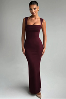 Sleeveless Maxi Dress For Woman Spring Summer Bodycon Club Party Long Dress