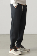 Autumn Thick Knitted Sweatpants Men's Casual Ankle-tied Pants