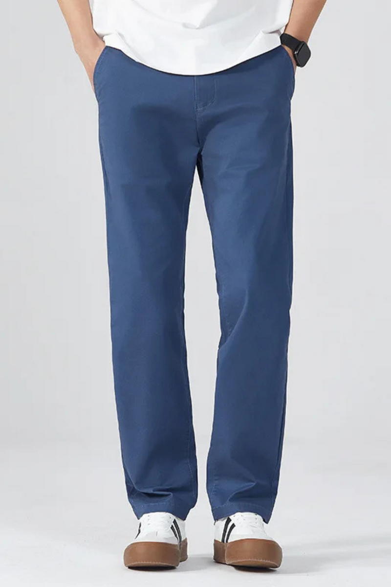 Spring Summer Casual Pants Men Straight Pant For Men Stretch Formal Trousers For Male