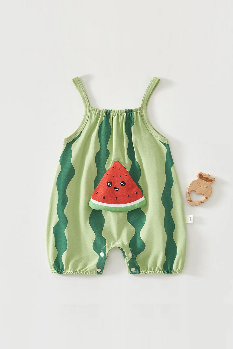 Baby Boy Clothes Boutique Fruit Summer Baby Girl Rompers Infant Newborn Baby Jumpsuit