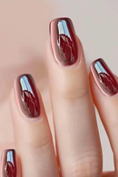 Sparkling Glass Bead Cat Magnetic Gel Nail Polish Flash Permanent Soak Off UV Gel