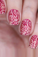 Press on Nails Colon Designs False Nails Detachable Short Square Nail Manicure Art