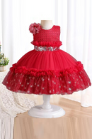 Toddler Girls Party Dresses Cake Princess Skirts Baby Grab Week Dresses Baby Clothing Girls 0 to 24 months