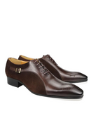 Men Dress Shoes Wedding Man Shoe Leather Genuine Luxury Brogue Handmade Formal Shoes