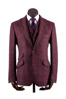 Woolen Wedding Men's Suit Winter Classic Gentleman Fit Slim 3-Pieces Party Tailor-Made Groom Formal