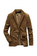 Men Corduroy Blazer Jackets Spring Autumn Suit Jackets Male Casual Blazers for Men