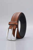 Classic Vintage Emboss Belts For Men Famous Waist Male Strap Belt for Jeans