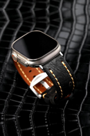 Handmade Leather Watchbands For Apple Watch Ultra Strap Thickened Vintage Style Watch Accessories Band
