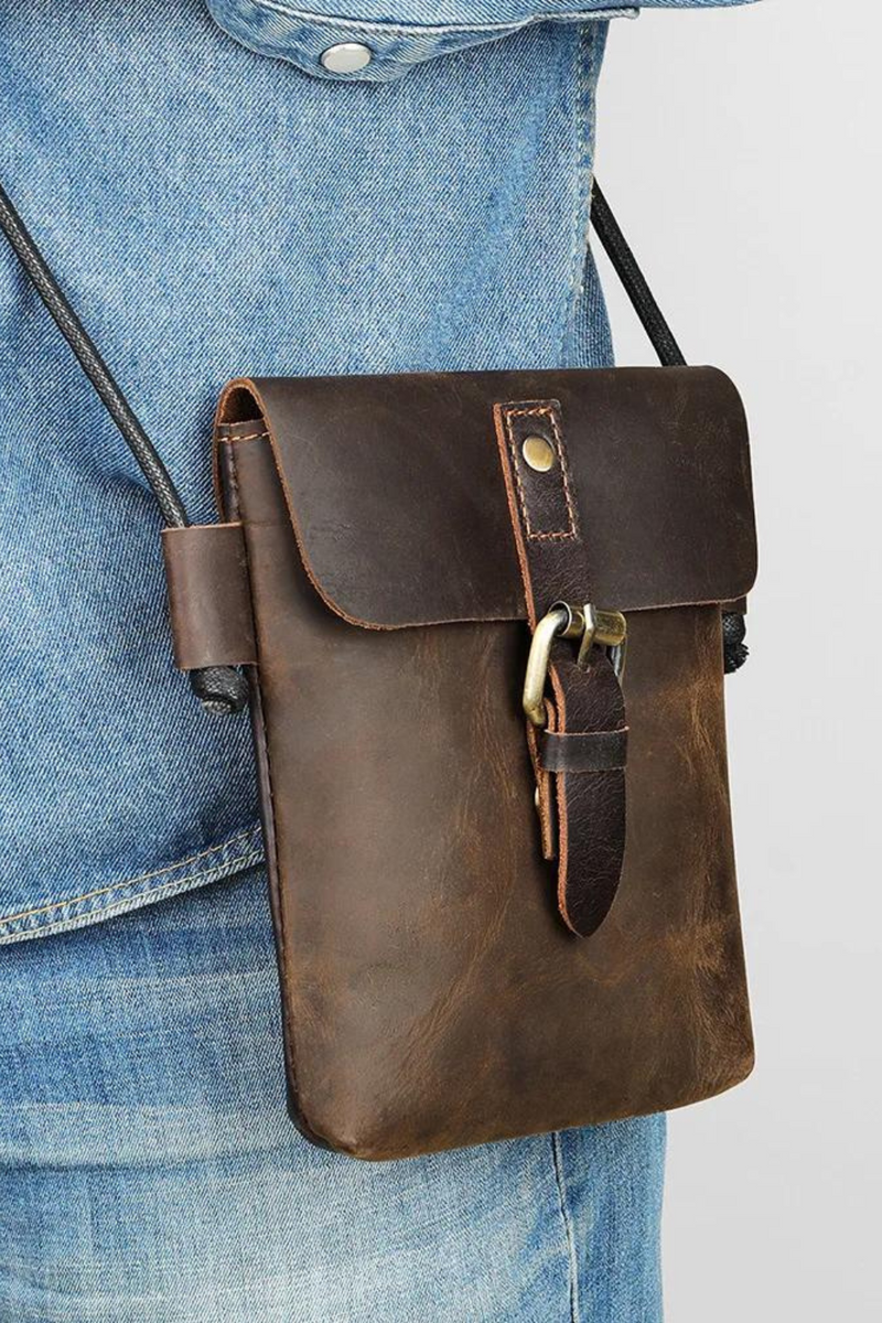 Shoulder Bag Genuine Leather Small Sling Bags Soft Leather Crossbody Bag