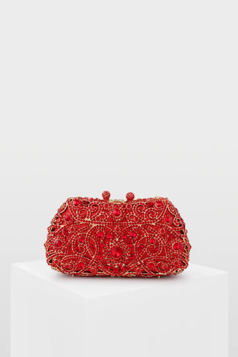 Women Crystal Clutch Bag Evening Bags Ladies Gala Dinner Purses Wedding Bridal Handbag