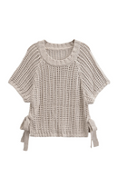 Cropped Sweaters Fall Clothes Casual Cable Knit Pullovers Top Batwing Sleeve Sweater top