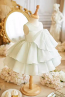 Kids Princess Evening Dress Wedding Birthday Girls Party Dress Flower Girl Dresses