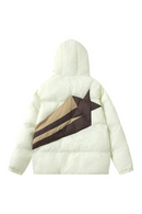 Winter Thicken Parkas Jacket Hooded Jackets for Men Loose Casual Padded Coat