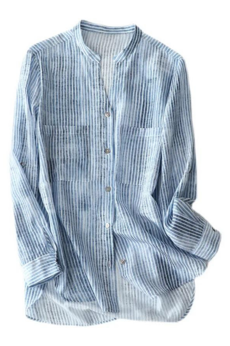 Summer loose middle long shirt mulberry silk shirt