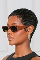 Pixie Cut Layered Straight Short Wig For Women Brazilian Human Hair 4" 150 Density Full Machine-Made Wigs Black Color