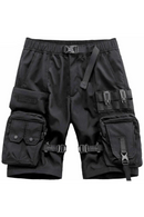 Men Hip Hop Summer Cargo Shorts Quick Dry Functional Shorts