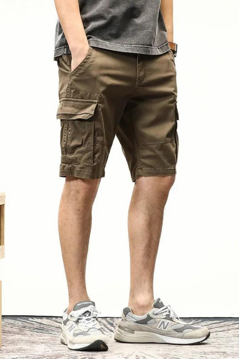 Men Summer Multi Pockets Cargo Pants Men Trousers Men Outwear Military Style Trousers Pants Male