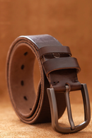 Top genuine leather belts for men luxury designer high brown male belt
