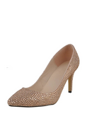 Women wedding shoes 8cm Party dress shoes woman female shoes crystal shoes