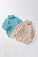 Baby Knit Sweater Turtleneck Autumn Winter Spring Infant Toddler Child