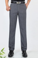 Pants Nice Summer Casual Linen Thin Straight Men Middle-Aged loose Trousers Streetwear Clothes