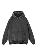 Hoodies Oversized Hoodie Pocket Long Sleeve Retro Loose Sweatshirt Men