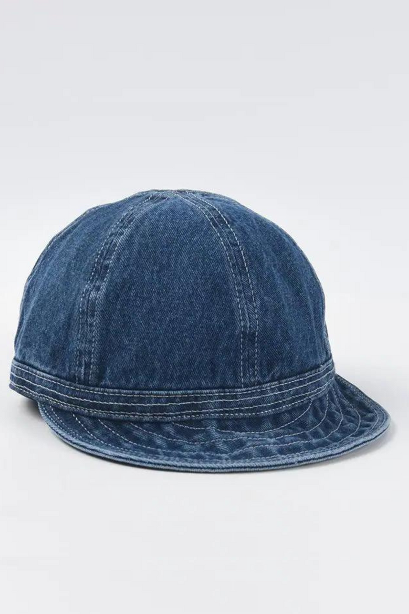 Short Brim Denim Baseball Caps Summer Outdoor Leisure Visor Hats Washed Cotton Hip Hop Casual Cap Unisex