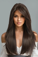 Lace Front Wig Brown Straight Hair Wigs for  Women Daily Hair