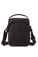 Leather Small Shoulder Bags Male Crossbody Bag 
