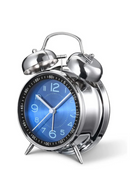 Loud Alarm Clock for Heavy Sleepers Adults Retro 4.5 Inch Silent Quartz with Backlight Twin Bell Analog Kids Alarm Clocks