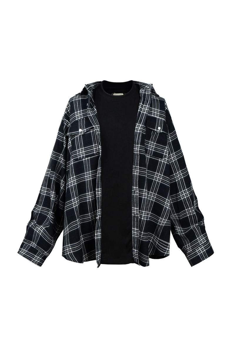 Plaid Fall Shirt for Men Casual