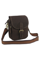 Leather Men messenger bag Genuine Leather shoulder bag for man Crossbody Bag Small Sling Casual Bag Brown