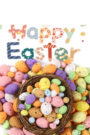 100 Easter Eggs You Can Make Your Own Mottled Foam Eggs and Egg Wreaths To Decorate The Easter Party