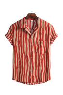 Shirt Summer Shirts For Men Beach Original Men Clothing Man T-shirt Hawaiian Short Sleeve