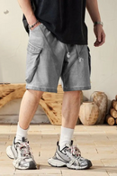 Cargo Shorts Men Loose Casual Short Sweatpants Basketball Shorts