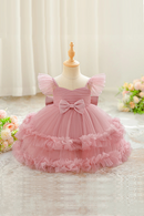 Bridesmaids Party Baby Girls Dress Elegant Birthday Princess Evening Dresses