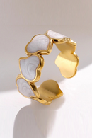 Bohemia Love Heart Stainless Steel Rings for Women Girls Open Finger Jewelry Rings for women