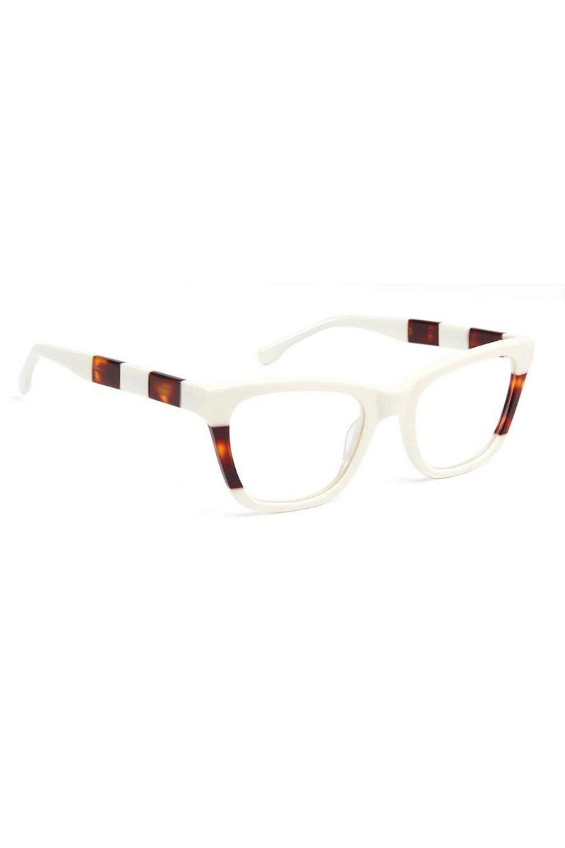 Square Optical Glasses Frame For Women Cat Eye Prescription Eyeglasses Eyewear Frame Havana 54mm
