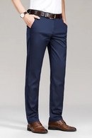 Summer Spring Men's Casual Dress Pants Men Elastic Men Business Casual Classic Pants Male Trousers