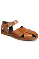 Summer Casual Genuine Leather Sandal Men Gladiator Sandals Breathable Beach Shoes