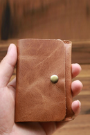 Men's Card Holder Wallet Genuine Leather Coin Purse Ladies Card Mini Bag Clutch Feminine Men's Slim Purse Money Small Wallet