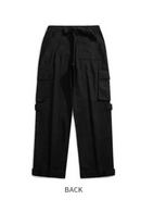 Retro Straight Cargo Pants Men Streetwear Autumn Loose Versatile Wide Leg Casual Trousers