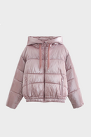 Women's Winter Jacket Warm Hooded Short Cotton Coat Sweet And Cute Temperament Coat