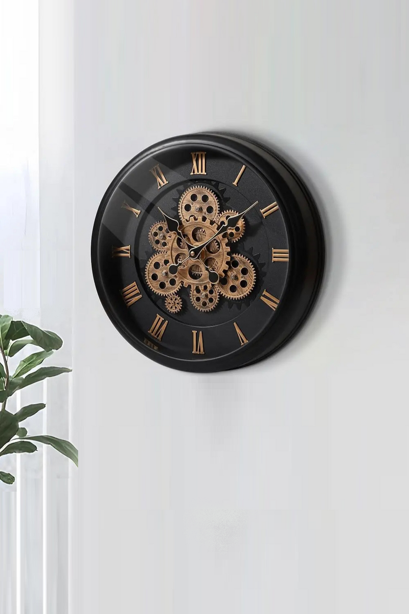Wall Clock 16" Mechanical Operated Industrial Wall Clocks
