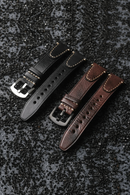 Handmade Head Leather Strap Rubbed Genuine Leather Men Watch