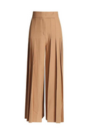 Wide Leg Pants Summer Design Pleated High Waist Casual Pants