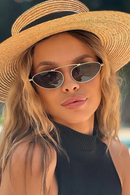 Cat Eye Sunglasses Women Trendy And Luxury Glasses Retro